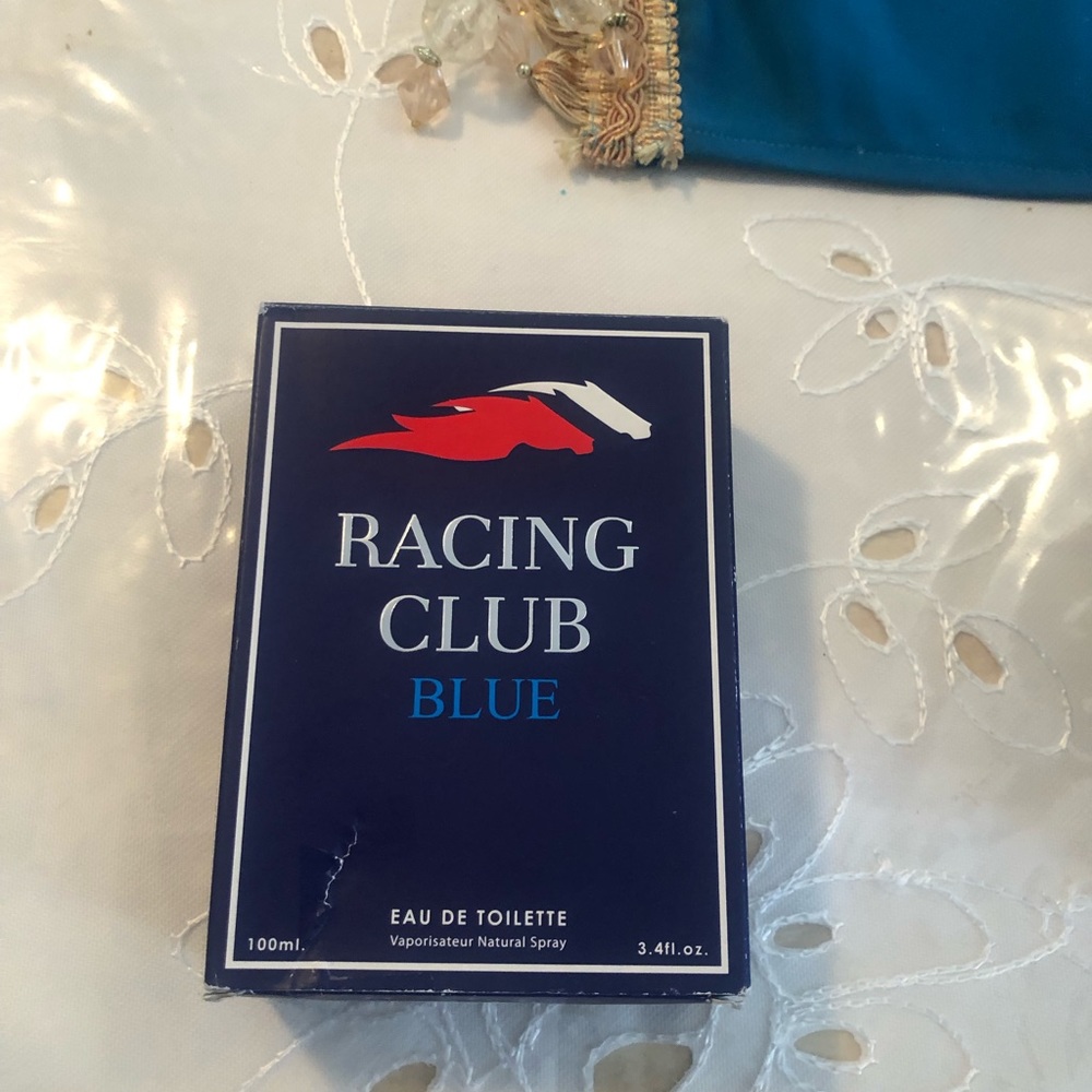 It is a blue  cologne brand never used